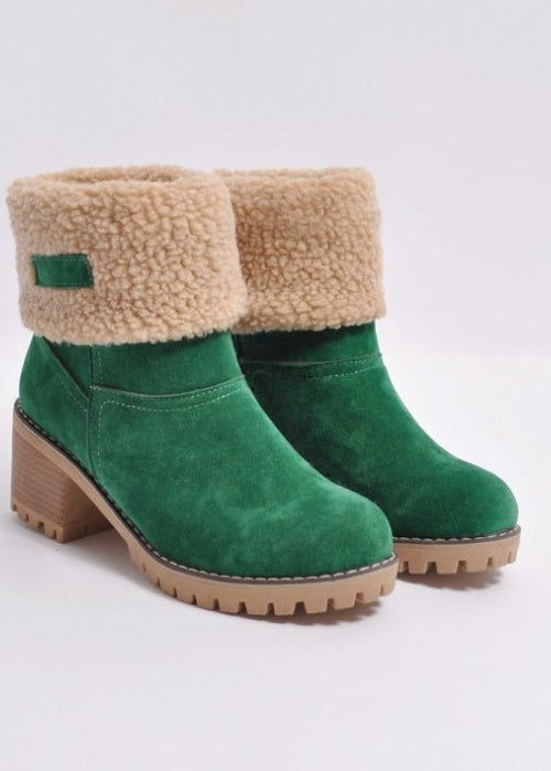 Elegante und warme Stiefel