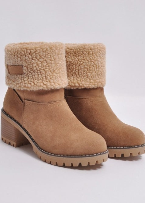 Elegante und warme Stiefel