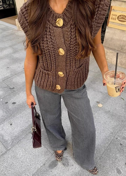Elegante Strickweste