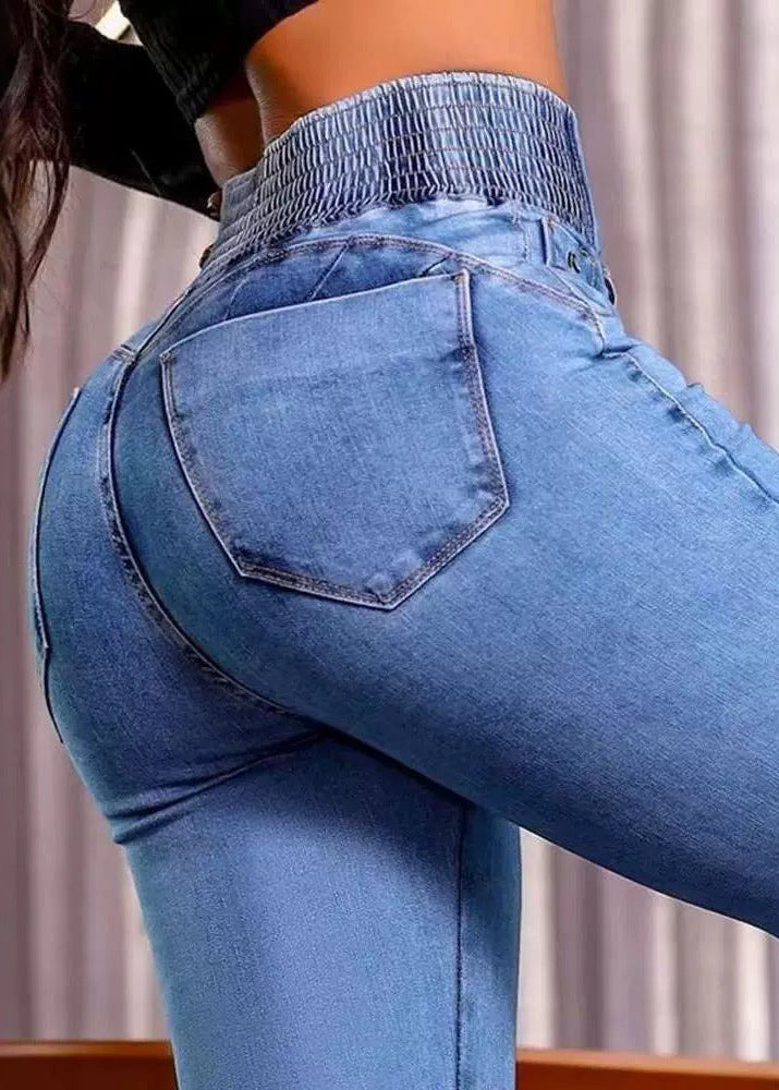 Skinny-Jeans aus Denim