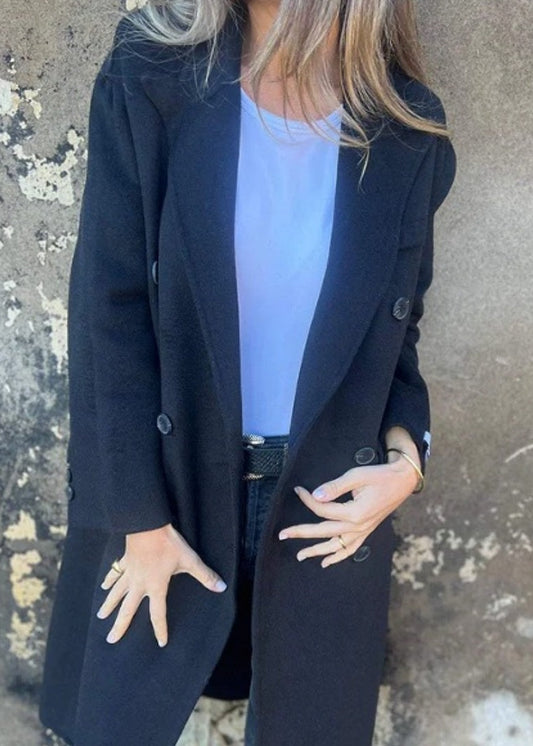 Eleganter langer Mantel