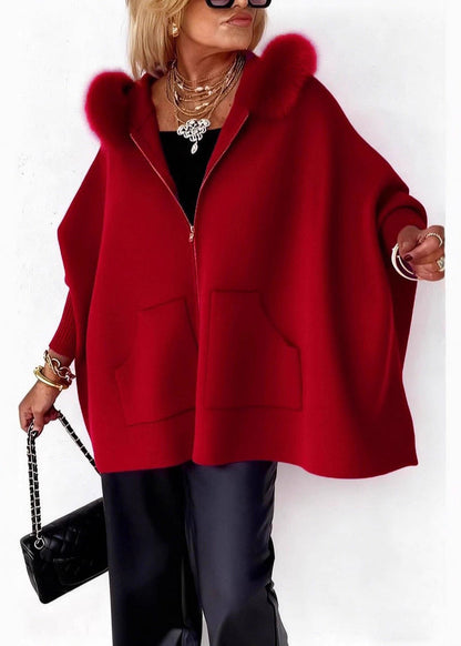 Schicker Kapuzen-Cardigan