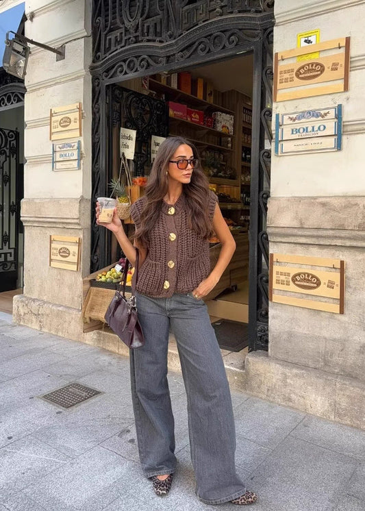 Elegante Strickweste