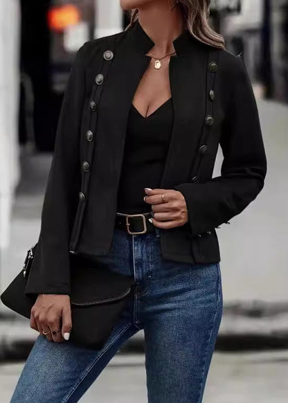 Kurze Wildlederjacke